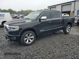 2021 Ram 1500 Limited z VIN 1C6SRFHT4MN582023, wystawiony jako Copart lot #60895955 z przebiegiem 66 195 mil mil oraz Szkoda całkowita • Salvage title. Historia ofert i sprzedaży dostępna na DreamBid. Obrazek 1.