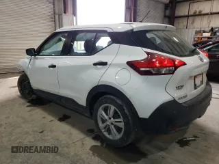 2020 Nissan Kicks S with VIN 3N1CP5BV1LL572431, listed as a Copart auction lot 45572655 with 49,903 mi miles and Salvage Title. Bid and sale history available at carsss.com. Image 2.