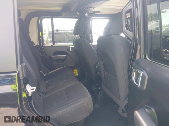 2022 Jeep Gladiator Willys Sport z VIN 1C6HJTAG7NL161701, wystawiony jako IAAI lot #42097144 z przebiegiem 32 989 mil mil oraz . Historia ofert i sprzedaży dostępna na DreamBid. Obrazek 8.