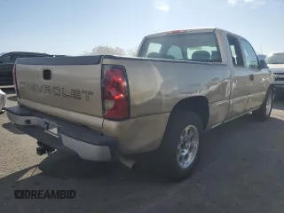 2005 Chevrolet Silverado 1500 Work Truck with VIN 1GCEC19X65Z302995, listed as a Copart auction lot 45987305 with 169,221 mi miles and Salvage Title. Bid and sale history available at DreamBid. Image 3.