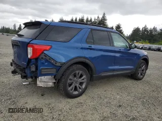 2022 Ford Explorer XLT с VIN 1FMSK8DH4NGC07759, выставлен на аукционе Copart как лот 56911615 с пробегом 33 369 миль миль и Списание • Salvage title. История ставок и продаж доступна на DreamBid. Изображение 3.