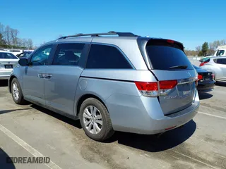 2016 Honda Odyssey SE with VIN 5FNRL5H38GB109733, listed as a IAAI auction lot 41882527 with 123,087 mi miles. Bid and sale history available at carsss.com. Image 3.