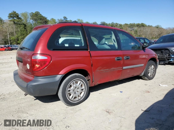 2007 Dodge Caravan SE with VIN 1D4GP25B47B111829, listed as a Copart auction lot 53298435 with 164,699 mi miles and Clean Title. Bid and sale history available at carsss.com. Image 3.