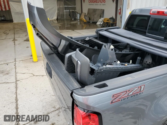 2022 Chevrolet Colorado 4WD Z71 with VIN 1GCGTDEN0N1216109, listed as a Copart auction lot 58567235 with 65,484 mi miles and Salvage title. Bid and sale history available at DreamBid. Image 12.