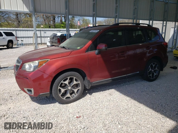 2015 Subaru Forester XT Touring with VIN JF2SJGUC3FH489959, listed as a Copart auction lot 53357525 with 123,273 mi miles and Salvage title. Bid and sale history available at DreamBid. Image 1.