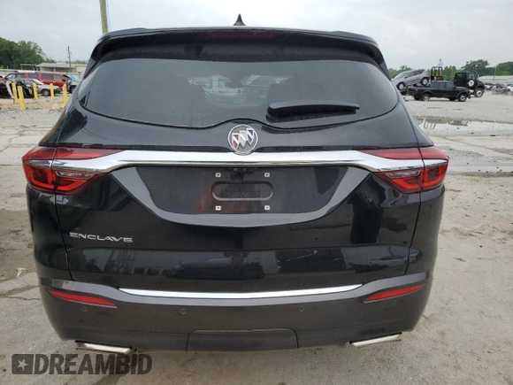 2021 Buick Enclave Premium with VIN 5GAERCKW8MJ216274, listed as a Copart auction lot 54131854 with 4,889 mi miles and Salvage Title. Bid and sale history available at carsss.com. Image 6.