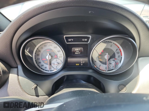 2014 Mercedes-Benz CLA 250 with VIN WDDSJ4EB9EN046062, listed as a Copart auction lot 60995735 with 90,277 mi miles and Clean title. Bid and sale history available at DreamBid. Image 9.