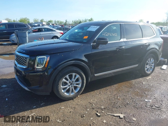 2020 Kia Telluride LX with VIN 5XYP24HC1LG010534, listed as a IAAI auction lot 42140688 with 121,113 mi miles and . Bid and sale history available at DreamBid. Image 18.