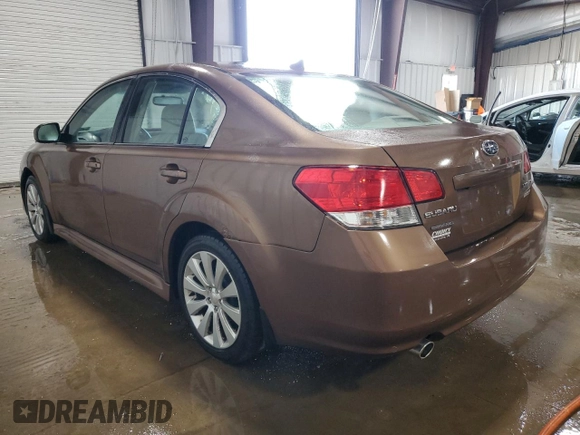 2011 Subaru Legacy Limited Power Moon с VIN 4S3BMBL61B3218054, выставлен на аукционе Copart как лот 60506895 с пробегом 115 006 миль миль и Списание • Salvage title. История ставок и продаж доступна на DreamBid. Изображение 2.