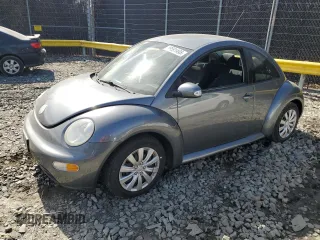 2004 Volkswagen New Beetle Coupe GL with VIN 3VWBK31C14M413865, listed as a Copart auction lot 48591495 with 106,890 mi miles and Salvage Title. Bid and sale history available at carsss.com. Image 1.