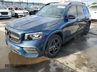 2021 Mercedes-Benz GLB with VIN W1N4M4GB6MW109563, listed as a Copart auction lot 47987415 with 32,445 mi miles and Salvage Title. Bid and sale history available at carsss.com. Image 1.