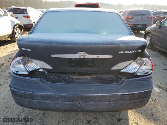 2001 Toyota Avalon XL w/Bucket Seats with VIN 4T1BF28B91U146007, listed as a Copart auction lot 48054255 with 97,507 mi miles and Non Repairable. Bid and sale history available at carsss.com. Image 6.
