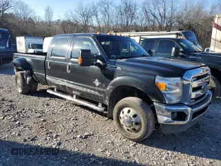 2014 Ford F-350 XLT with VIN 1FT8W3DT8EEA44832, listed as a Copart auction lot 45468365 with 176,751 mi miles and Salvage Title. Bid and sale history available at DreamBid. Image 4.