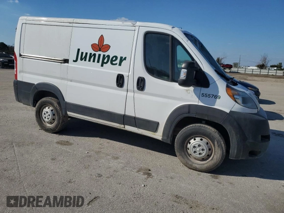 2019 Ram ProMaster Cargo with VIN 3C6TRVNGXKE555769, listed as a Copart auction lot 46925365 with 65,051 mi miles and Clean Title. Bid and sale history available at DreamBid. Image 4.