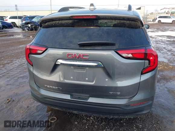 2018 GMC Terrain SLE with VIN 3GKALTEVXJL348690, listed as a IAAI auction lot 41728318 with 71,802 mi miles. Bid and sale history available at carsss.com. Image 16.