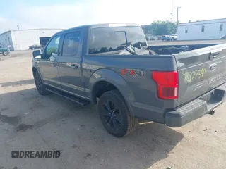 2020 Ford F-150 XL with VIN 1FTEW1E45LFC01030, listed as a IAAI auction lot 42377590 with 65,349 mi miles and . Bid and sale history available at DreamBid. Image 3.