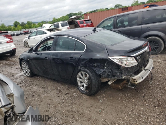 2011 Buick Regal with VIN 2G4G05GV7B9193961, listed as a Copart auction lot 54771284 with 202,738 mi miles and Non Repairable. Bid and sale history available at DreamBid. Image 2.