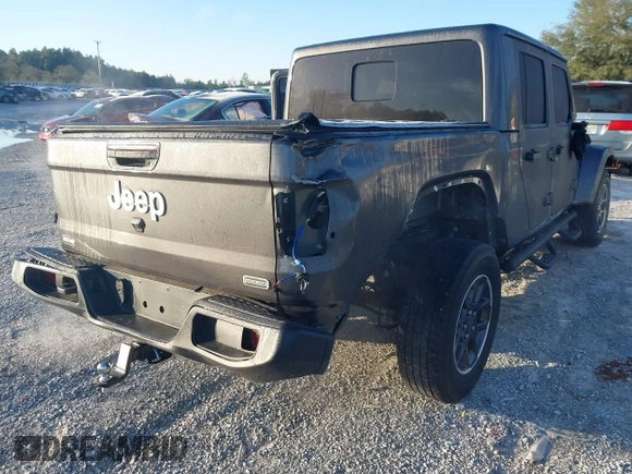 2023 Jeep Gladiator Overland z VIN 1C6HJTFG1PL546604, wystawiony jako IAAI lot #41599632 z przebiegiem 23 108 mil mil oraz . Historia ofert i sprzedaży dostępna na DreamBid. Obrazek 6.