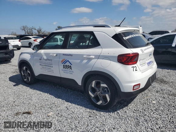 2024 Hyundai Venue SEL with VIN KMHRC8A39RU285336, listed as a Copart auction lot 45904065 with Not provided miles and Salvage title. Bid and sale history available at DreamBid. Image 2.
