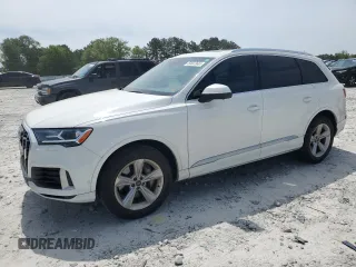 2021 Audi Q7 Premium z VIN WA1AXAF76MD036598, wystawiony jako Copart lot #53025665 z przebiegiem 55 442 mil mil oraz Czysty tytuł • Clean title. Historia ofert i sprzedaży dostępna na DreamBid. Obrazek 1.