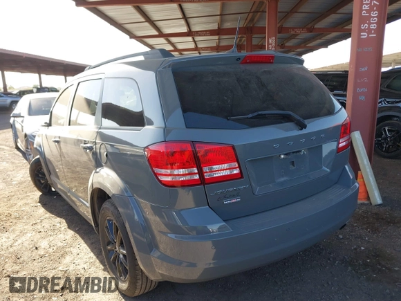 2020 Dodge Journey SE Value with VIN 3C4PDCAB7LT237807, listed as a IAAI auction lot 37873555 with 46,234 mi miles and . Bid and sale history available at carsss.com. Image 3.