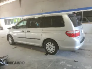 2007 Honda Odyssey LX z VIN 5FNRL38287B004153, wystawiony jako Copart lot #58095495 z przebiegiem Nie podano mil oraz Szkoda całkowita • Salvage title. Historia ofert i sprzedaży dostępna na DreamBid. Obrazek 2.
