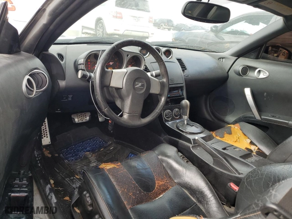 2004 Nissan 350Z Touring with VIN JN1AZ36A34M253794, listed as a Copart auction lot 86205534 with NaN miles and Clean Title. Bid and sale history available at carsss.com. Image 8.