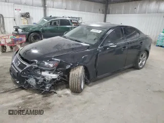 2013 Lexus IS 250 with VIN JTHBF5C26D5187477, listed as a Copart auction lot 51536255 with Not Provided miles and Salvage Title. Bid and sale history available at carsss.com. Image 1.
