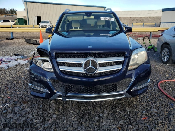 2014 Mercedes-Benz GLK-Class GLK 350 with VIN WDCGG5HB8EG336288, listed as a Copart auction lot 46268175 with 51,703 mi miles and Salvage Title. Bid and sale history available at carsss.com. Image 5.