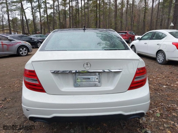 2012 Mercedes-Benz C-Class C 300 Sport with VIN WDDGF8BB7CA597677, listed as a IAAI auction lot 41041782 with NaN miles. Bid and sale history available at carsss.com. Image 16.