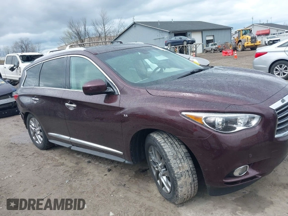 2015 Infiniti QX60 with VIN 5N1AL0MM4FC540138, listed as a IAAI auction lot 42032614 with 93,870 mi miles. Bid and sale history available at carsss.com. Image 14.
