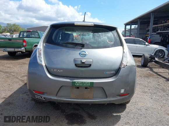 2015 Nissan LEAF SV with VIN 1N4AZ0CP5FC328708, listed as a IAAI auction lot 41679057 with 104,405 mi miles. Bid and sale history available at carsss.com. Image 16.