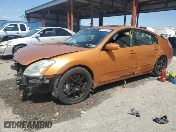 2004 Nissan Maxima SL with VIN 1N4BA41E54C814615, listed as a Copart auction lot 50944575 with 151,140 mi miles and Salvage Title. Bid and sale history available at carsss.com. Image 1.