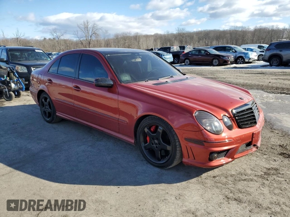 2003 Mercedes-Benz E-Class 5.5L AMG with VIN WDBUF76J83A285682, listed as a Copart auction lot 45275755 with 138,419 mi miles and Salvage Title. Bid and sale history available at carsss.com. Image 4.
