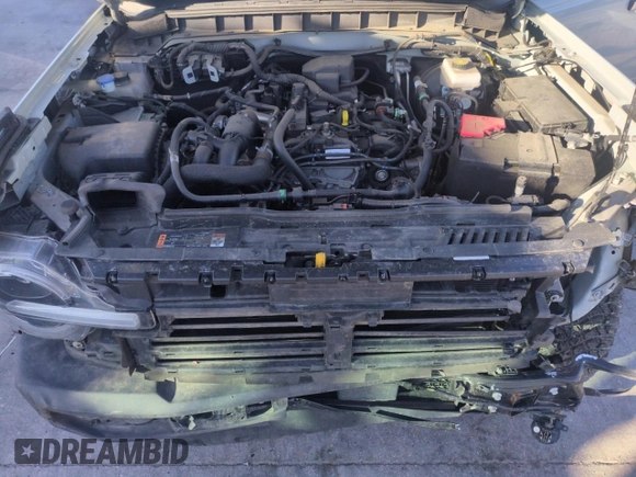 2021 Ford Bronco z VIN 1FMDE5DH7MLA94152, wystawiony jako Copart lot #53561445 z przebiegiem 35 965 mil mil oraz Szkoda całkowita • Salvage title. Historia ofert i sprzedaży dostępna na DreamBid. Obrazek 12.