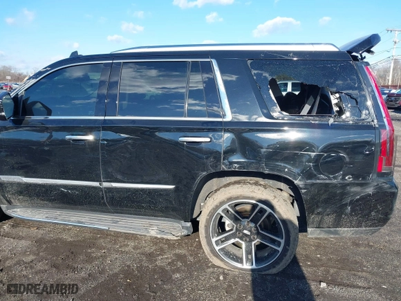 2019 Cadillac Escalade Luxury with VIN 1GYS4BKJ5KR354572, listed as a IAAI auction lot 41071039 with 98,256 mi miles. Bid and sale history available at carsss.com. Image 19.