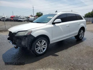 2011 Audi Q7 Premium Plus with VIN WA1LMAFEXBD004153, listed as a Copart auction lot 62355295 with 153,167 mi miles and Salvage title. Bid and sale history available at DreamBid. Image 1.