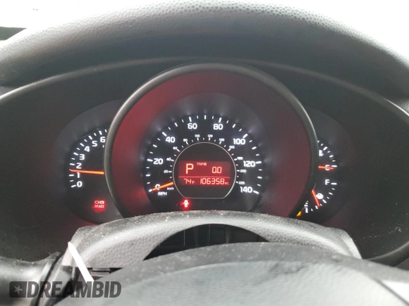 2015 Kia Soul + with VIN KNDJP3A56F7114158, listed as a Copart auction lot 73473894 with 106,358 mi miles and Salvage Title. Bid and sale history available at DreamBid. Image 9.