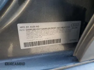 2012 Audi A4 Premium Plus z VIN WAUFFAFL0CA120571, wystawiony jako Copart lot #52630855 z przebiegiem 101 099 mil mil oraz Szkoda całkowita • Salvage title. Historia ofert i sprzedaży dostępna na DreamBid. Obrazek 12.
