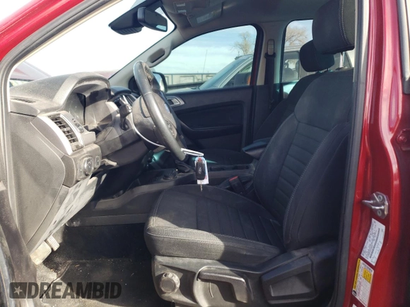 2020 Ford Ranger XL with VIN 1FTER4FH5LLA80074, listed as a Copart auction lot 42647505 with 45,408 mi miles and Salvage Title. Bid and sale history available at carsss.com. Image 7.