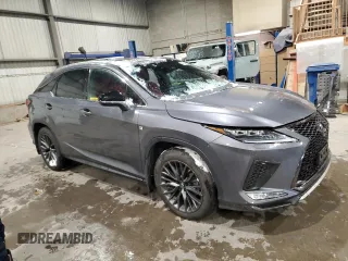 2021 Lexus RX with VIN 2T2YZMDA1MC289836, listed as a Copart auction lot 87644825 with 56,960 mi miles and Clean Title. Bid and sale history available at carsss.com. Image 4.