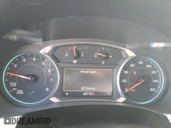 2020 Chevrolet Traverse LT Cloth with VIN 1GNERGKW1LJ286579, listed as a Copart auction lot 49668535 with 65,770 mi miles and Salvage Title. Bid and sale history available at carsss.com. Image 9.