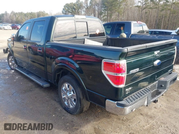 2012 Ford F-150 XL with VIN 1FTFW1CF2CFC15735, listed as a IAAI auction lot 41405687 with 205,457 mi miles. Bid and sale history available at carsss.com. Image 3.