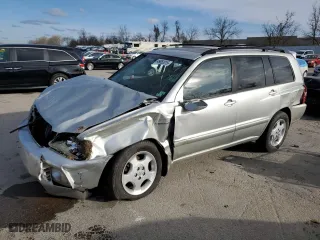 2004 Toyota Highlander with VIN JTEEP21A840064681, listed as a Copart auction lot 49852015 with 203,189 mi miles and Salvage Title. Bid and sale history available at carsss.com. Image 1.