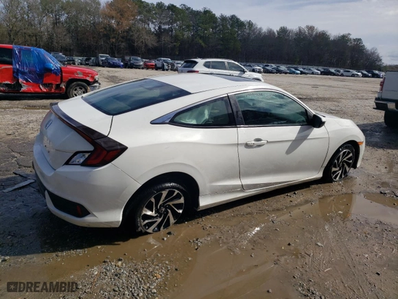 2017 Honda Civic Coupe LX-P with VIN 2HGFC4B00HH307540, listed as a Copart auction lot 44533875 with 167,444 mi miles and Salvage Title. Bid and sale history available at carsss.com. Image 3.