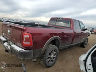 2019 Ram 2500 Laramie Longhorn with VIN 3C6UR5LL4KG661577, listed as a Copart auction lot 45348055 with 186,886 mi miles and Salvage title. Bid and sale history available at DreamBid. Image 3.