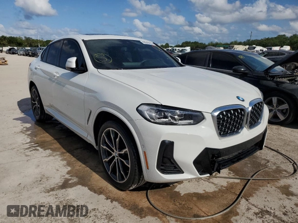 2022 BMW X4 xDrive30i with VIN 5UX33DT03N9J86660, listed as a Copart auction lot 49048433 with 13,694 mi miles. Bid and sale history available at carsss.com. Image 4.