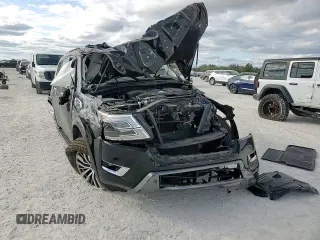 2021 Nissan Armada SV with VIN JN8AY2ACXM9147160, listed as a Copart auction lot 83873234 with Not Provided miles and Non Repairable. Bid and sale history available at carsss.com. Image 12.