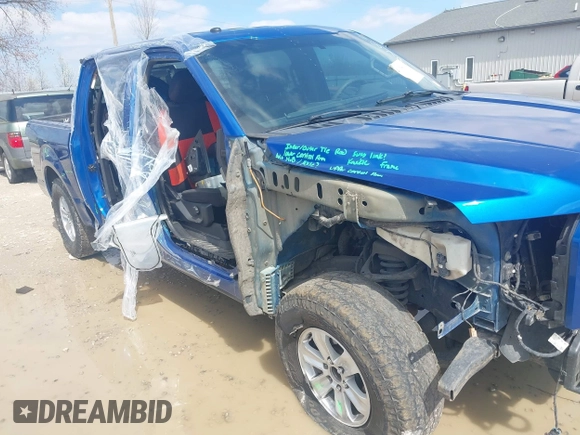 2017 Ford F-150 XL with VIN 1FTEW1EP2HFB87914, listed as a IAAI auction lot 41930611 with 100,281 mi miles. Bid and sale history available at carsss.com. Image 6.