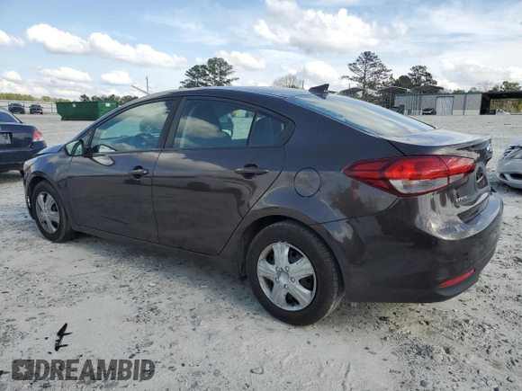 2018 Kia Forte LX with VIN 3KPFL4A71JE182952, listed as a Copart auction lot 48158615 with 77,611 mi miles and Salvage Title. Bid and sale history available at carsss.com. Image 2.